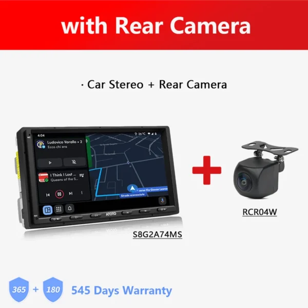 GARNAVI 7 inch Double 2 Din Android Car Stereo 4G LTE WIFI GPS Bluetooth Wireless Android Auto CarPlay Screen Car Radio 2Din S8 MS - Image 11