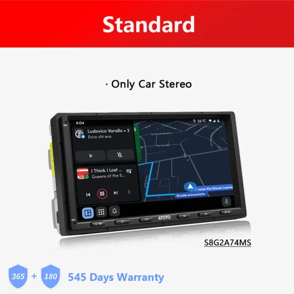 GARNAVI 7 inch Double 2 Din Android Car Stereo 4G LTE WIFI GPS Bluetooth Wireless Android Auto CarPlay Screen Car Radio 2Din S8 MS - Image 16