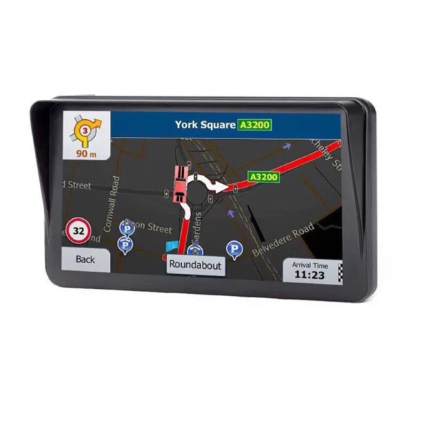GARNAVI 9 Inch Car GPS Navigation FM Transmitter Portable Navigator Built-in Speaker 256MB+8G Voice Reminder HD Touch Screen Mini USB TF - Image 3