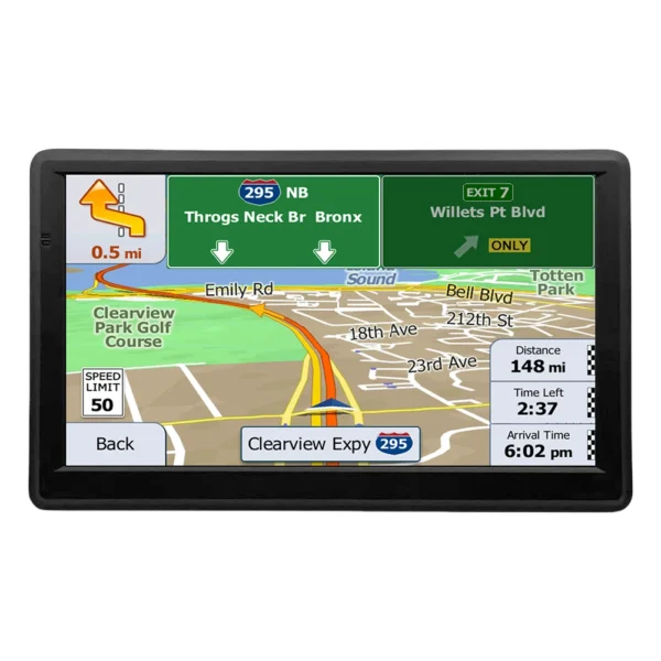 7 Inch Car GPS Navigation FM Transmitter HD TFT Touch Screen Car GARNAVI GPS Navigator 256MB+8G Portable Auto Satellite GPS Navigation - Image 3