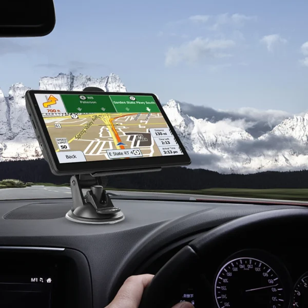 GARNAVI 7 Inch Car GPS Navigation FM Transmitter HD TFT Touch Screen HD GPS Device EU AU US Map Vehicle GPS Navigator 256MB+8G - Image 3